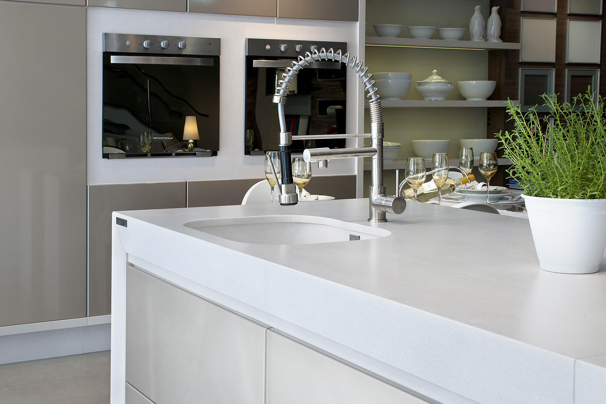 White Storm Silestone | Vedek Revestimientos