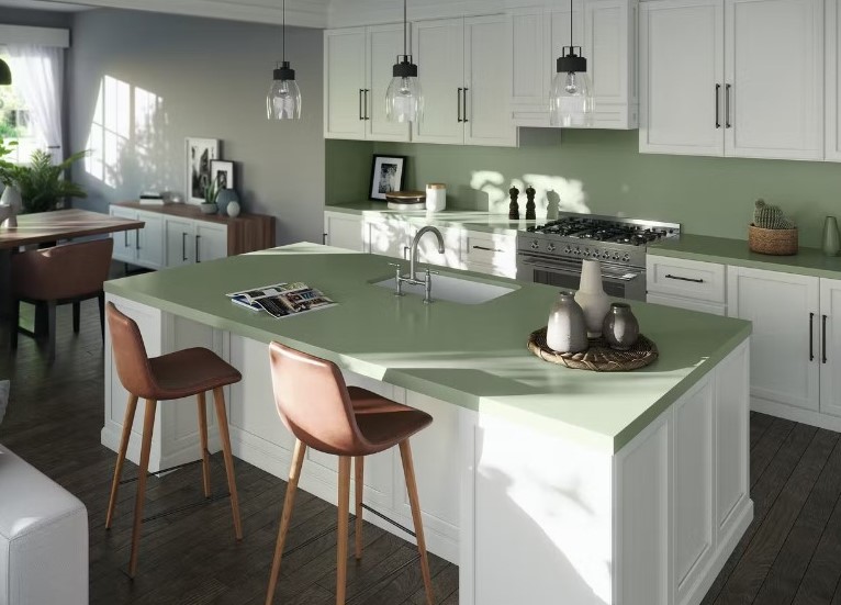 Posidonia Green Silestone | Vedek Revestimientos