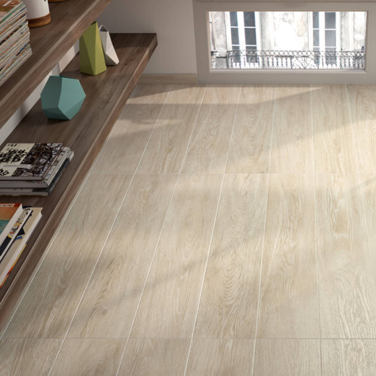 Porcelanato Símil Madera Maryland Haya-20x120 cm | Vedek Revestimientos