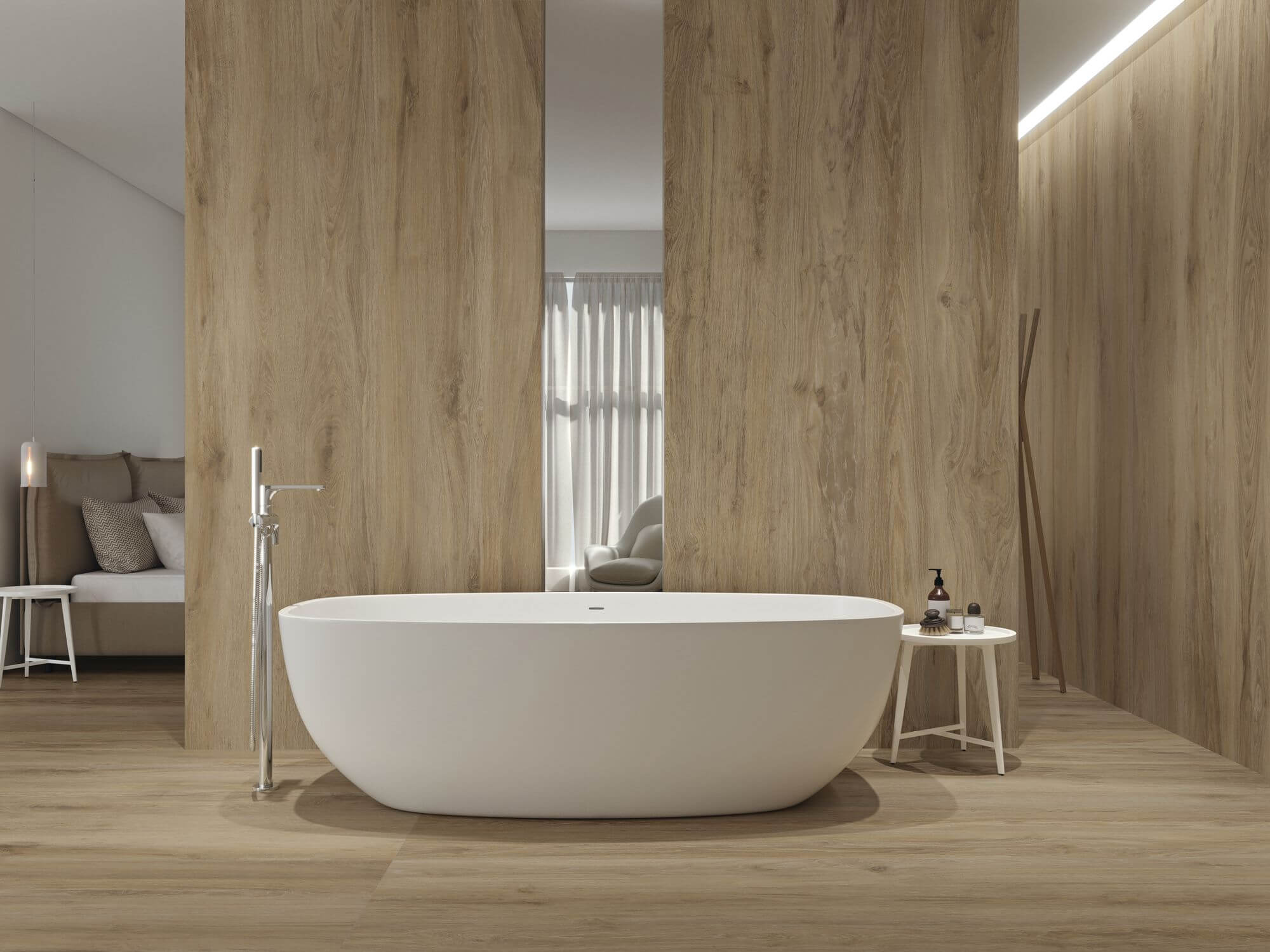 Porcelanato Simil Madera Ducale Cedar-20x120 cm | Vedek Revestimientos