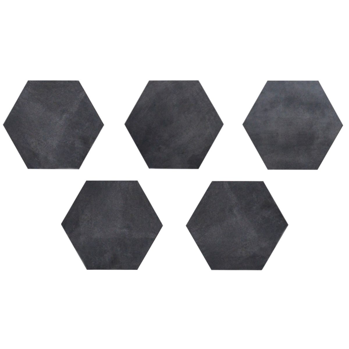 Porcelanato Hexagonal Mini Piú Negro 20,5 x 23,5 cm | Vedek Revestimientos