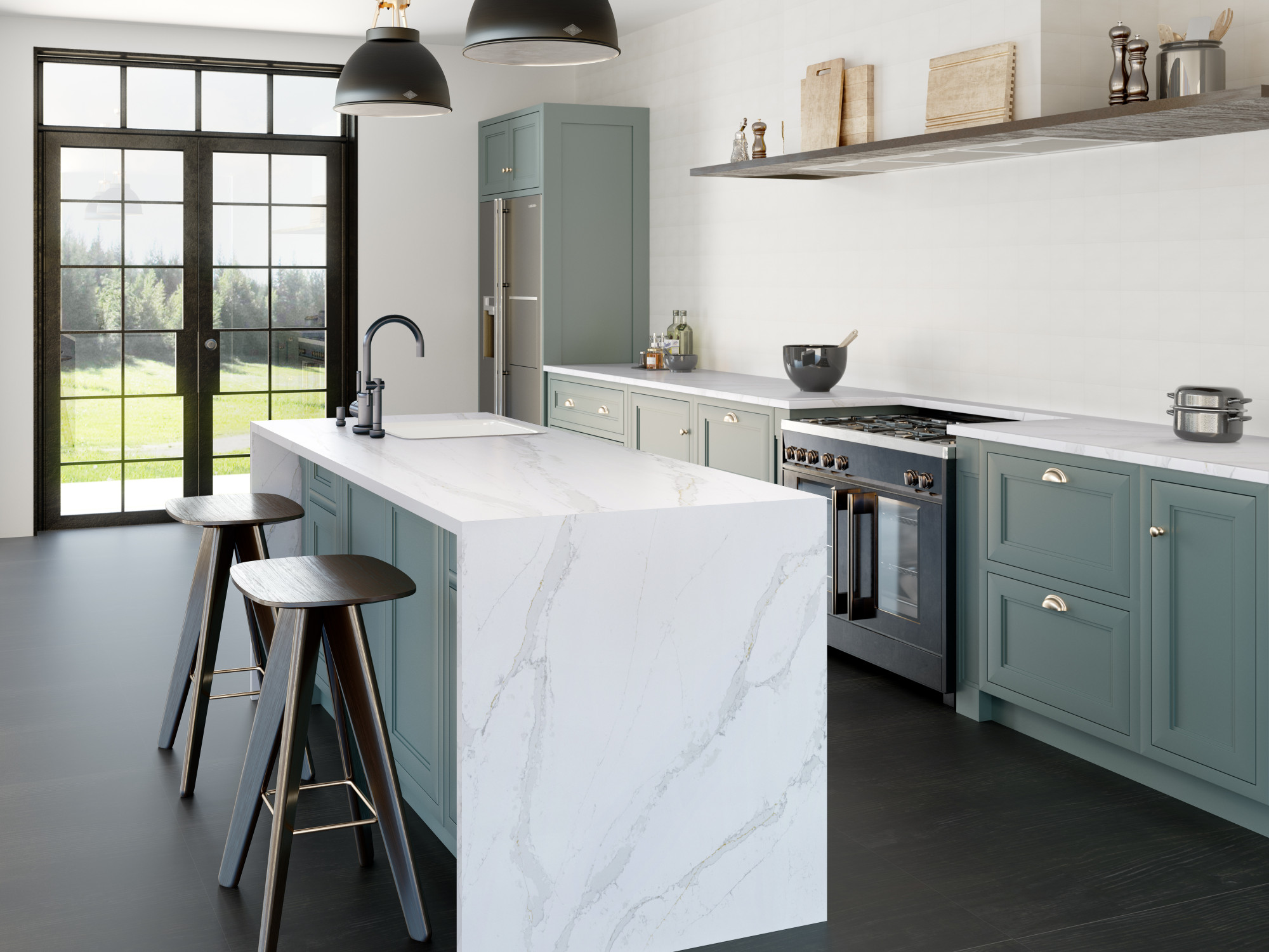 Calacatta Gold Silestone | Vedek Revestimientos