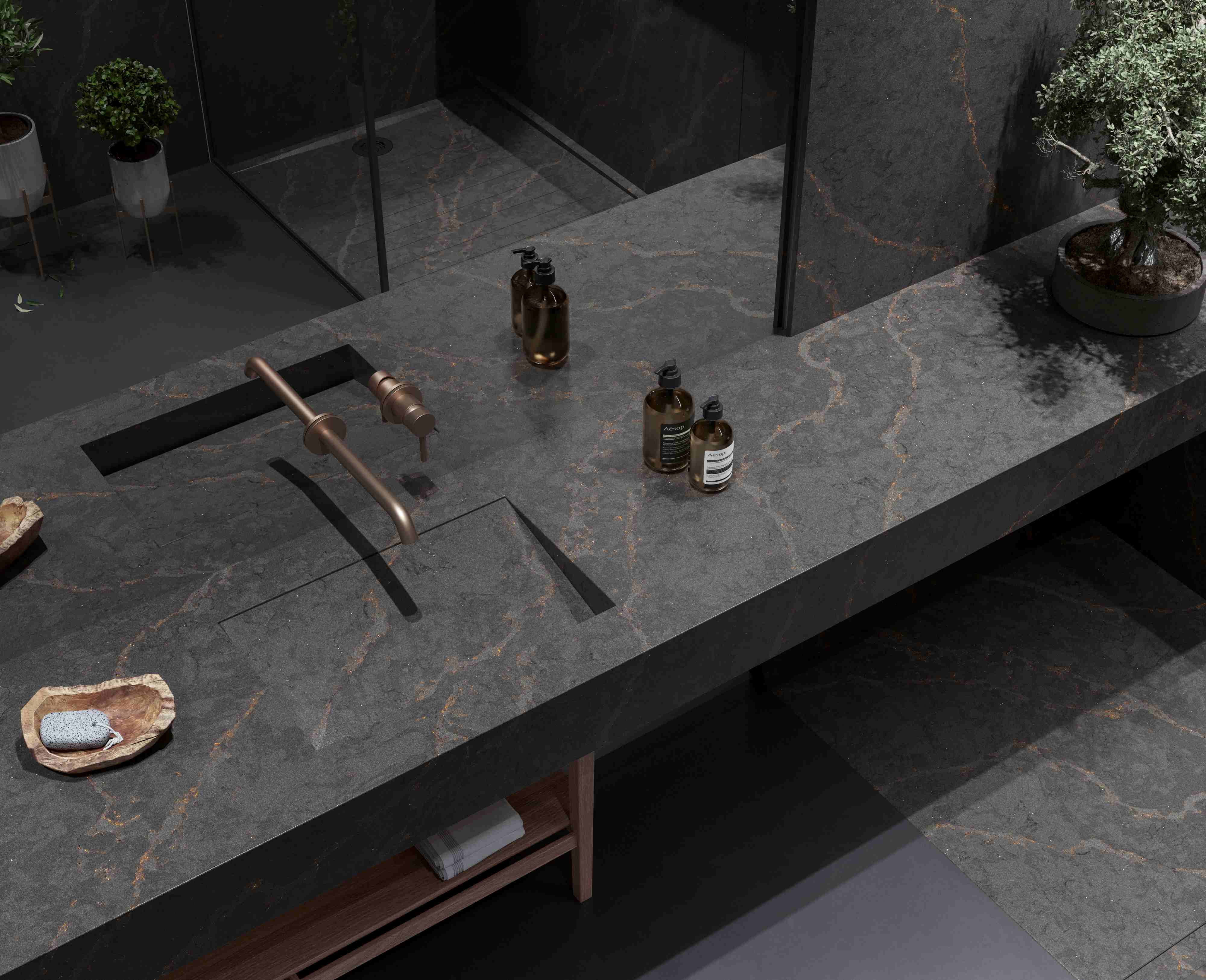 Bohemian Flame Silestone | Vedek Revestimientos