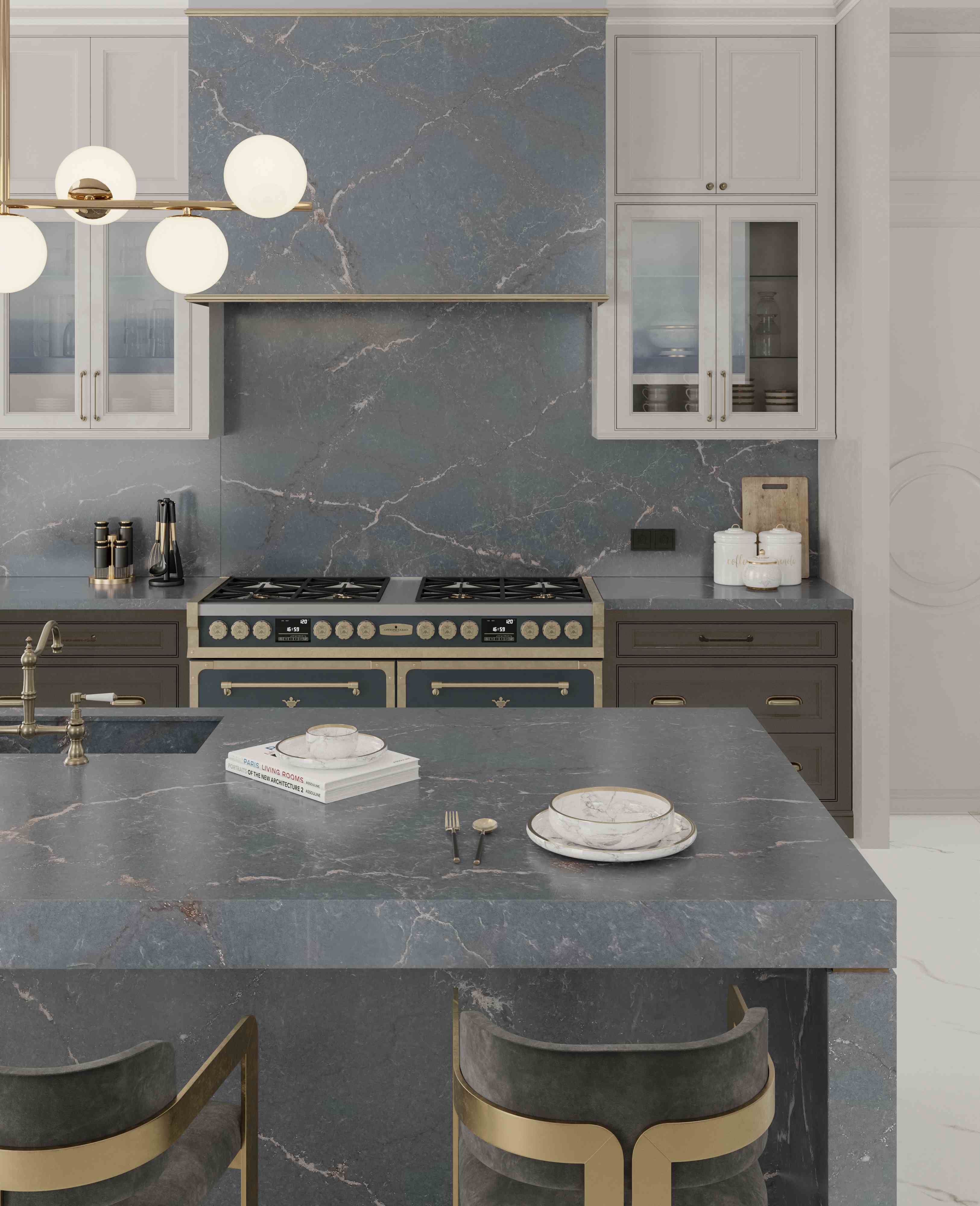 Parisien Bleu Silestone | Vedek Revestimientos