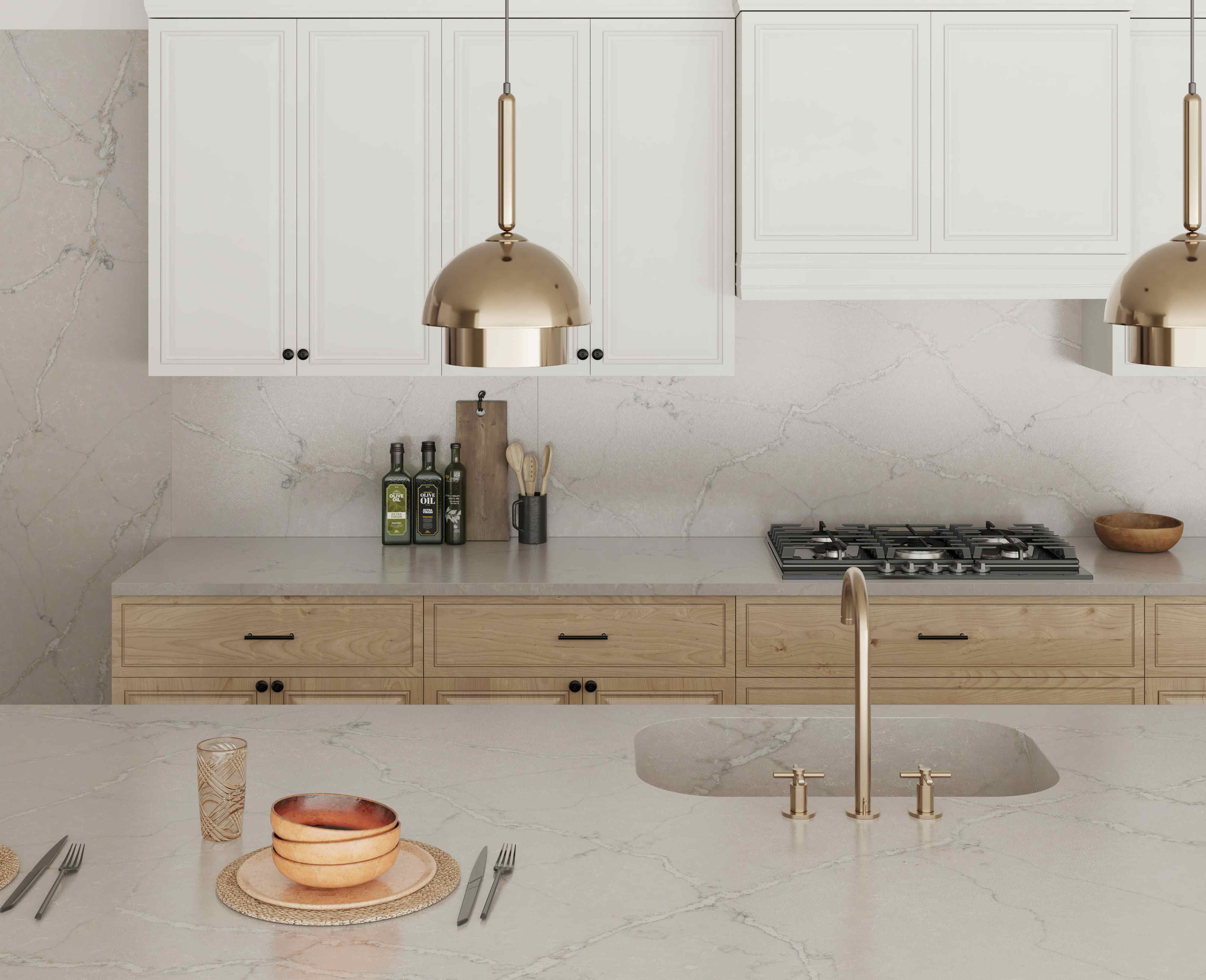 Victorian Silver Silestone | Vedek Revestimientos