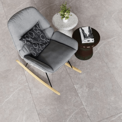 Porcelanato Aitos Grey Sugar Effect 120x60 cm | Vedek Revestimientos