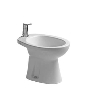 Bidet 1 agujero Ferrum - Línea Andina | Vedek Revestimientos